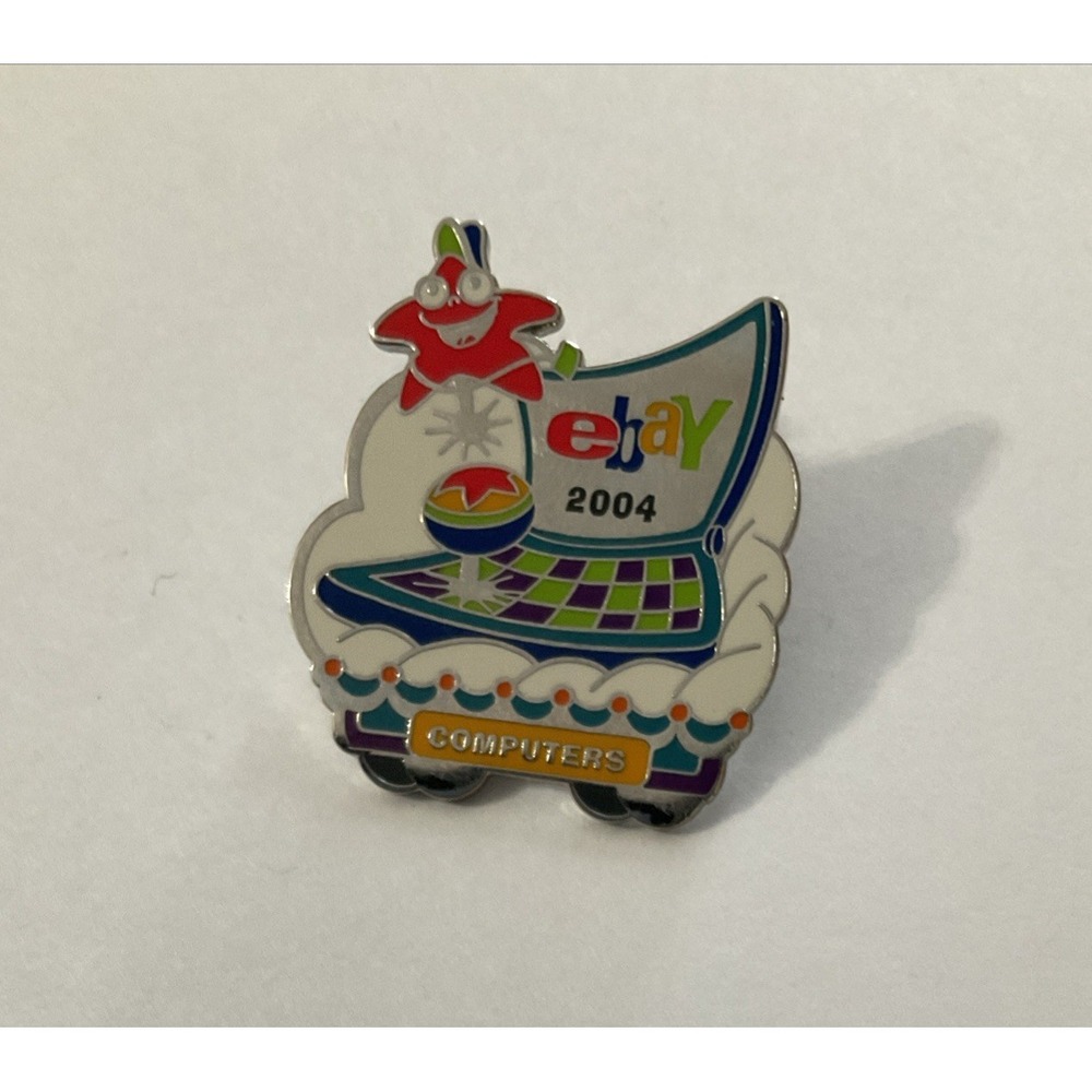 Ebay Live 2004 Computers Vintage Enamel Lapel Pin Tech Collectible
